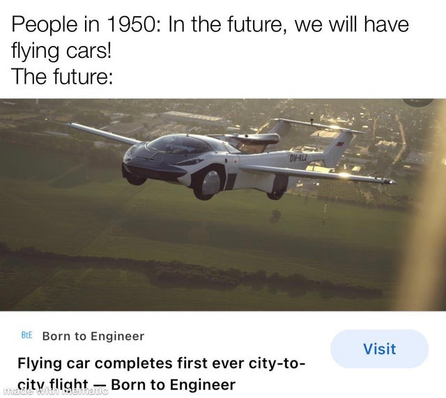 Are we in the future? - meme