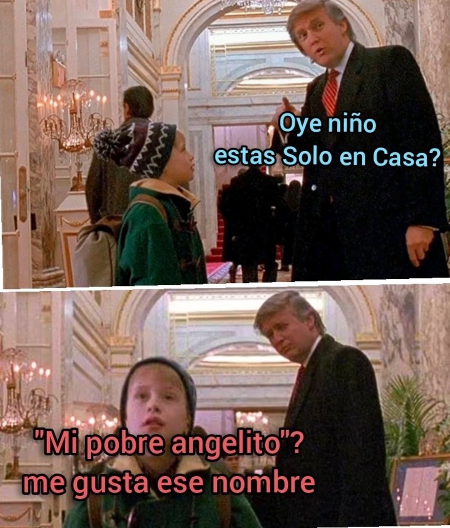 Mi pobre angelito predijo la victoria de trump - meme