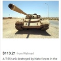 yep, nothing like $100 tank from walmart