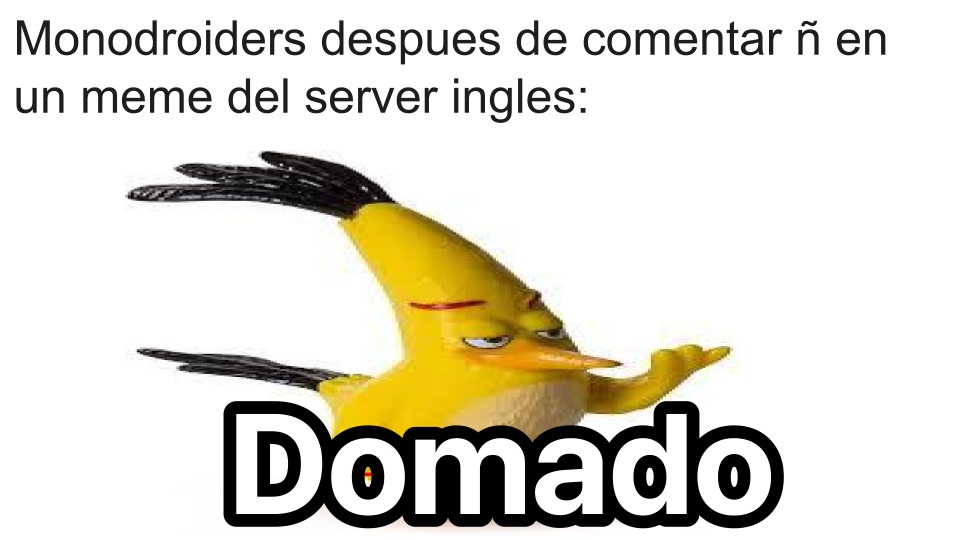 Domed? Trolled? BTFO'd? Cheated? Win? Como se les dicen a las papeadas/humillaciones a los angloparlantes? - meme