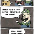 Green Mario time!