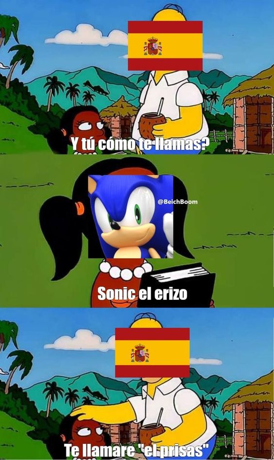 Xd España haciendo sus traducciones raras - meme