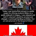 Christian persecution in Canada