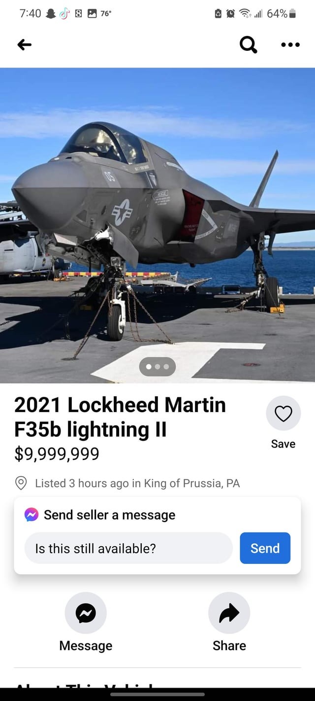 Found the missing F35 - meme
