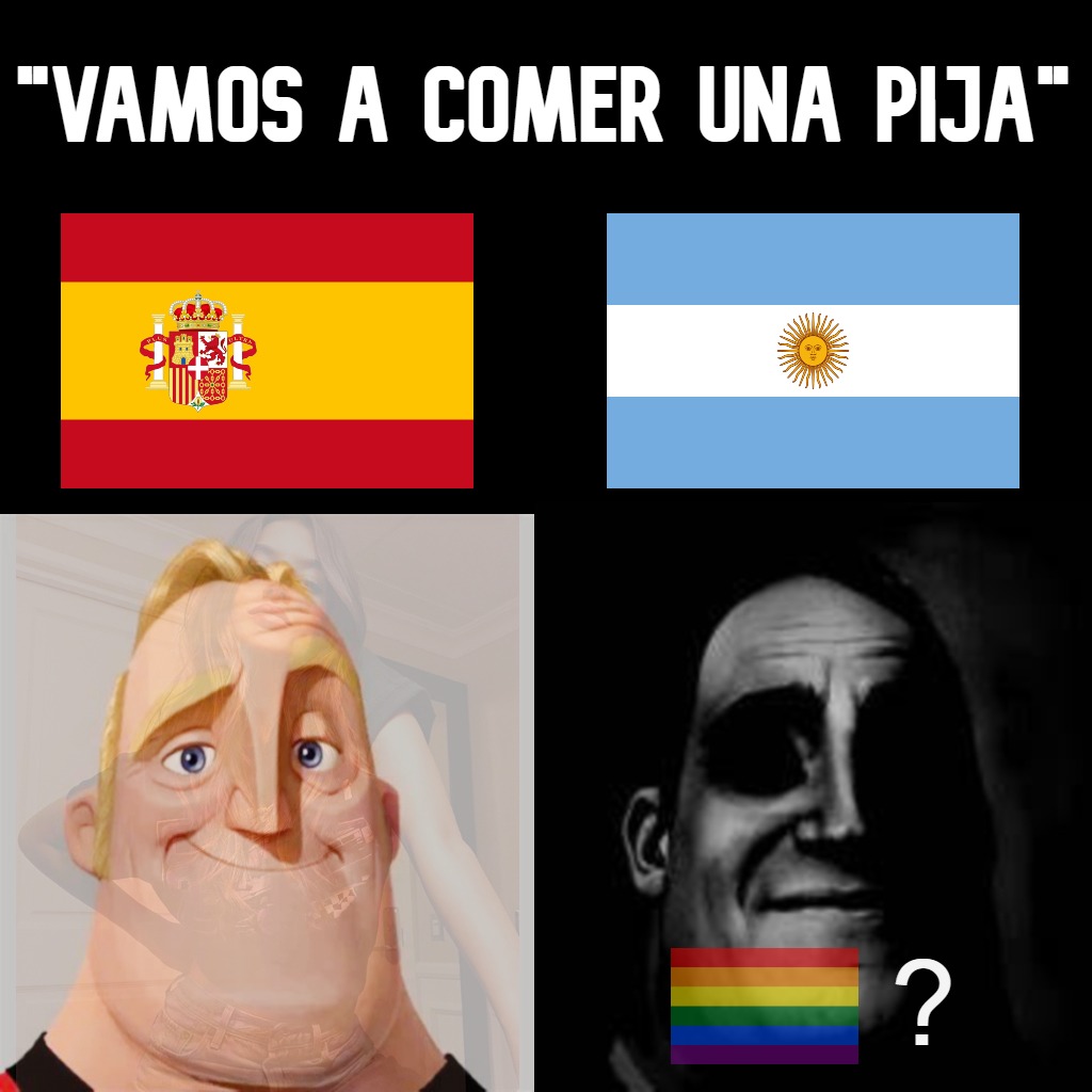 Diferencias lingüísticas. - meme