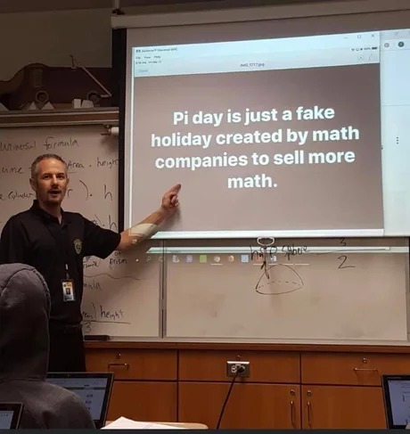 2025 Pi day meme