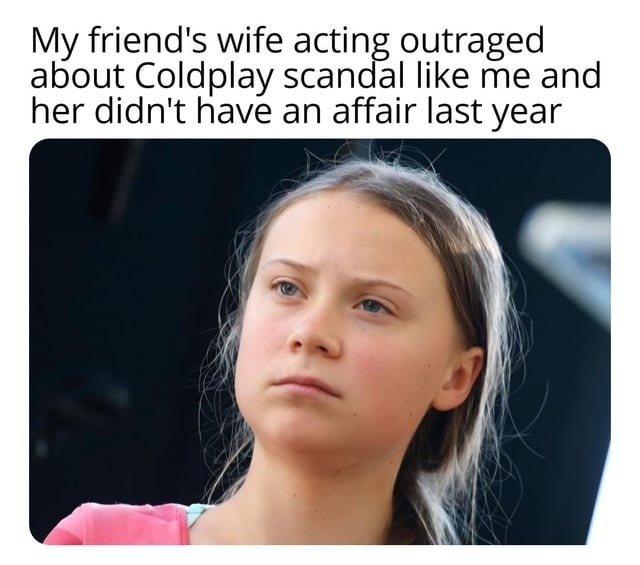 Funny how people pretend when guilt is shared - meme