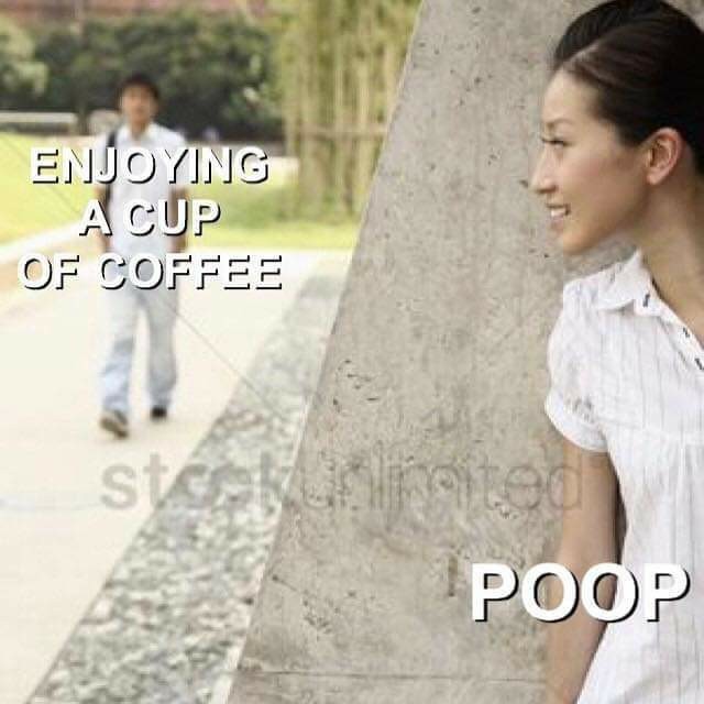 Gotta poop anyways am i right? - meme