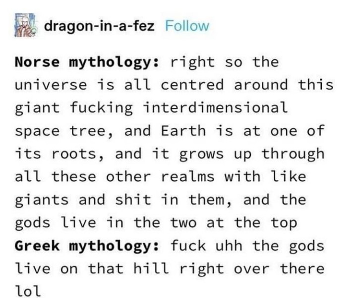 Mythology - meme