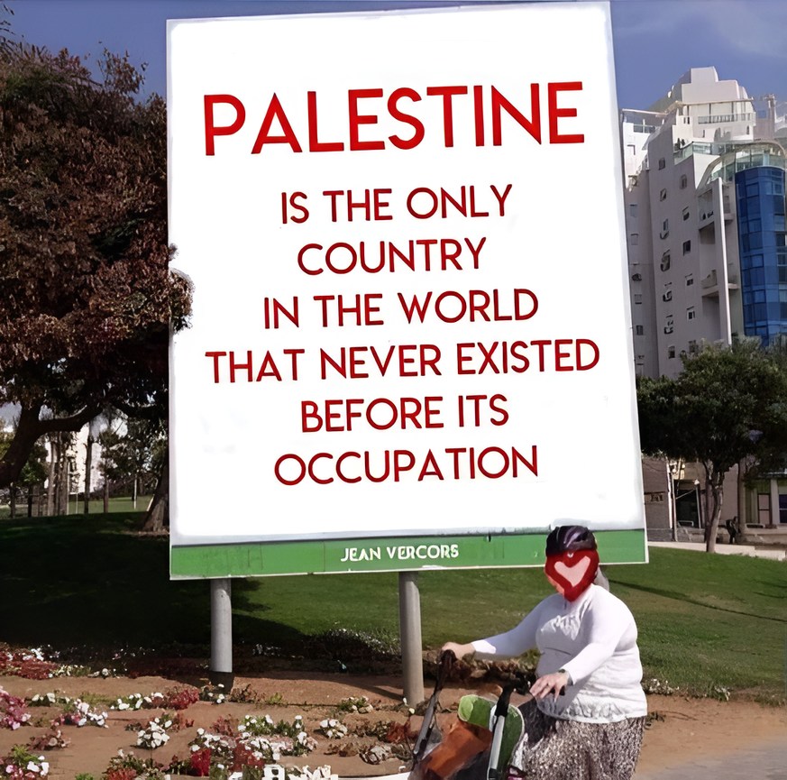 The only country that only existed after occupation - meme