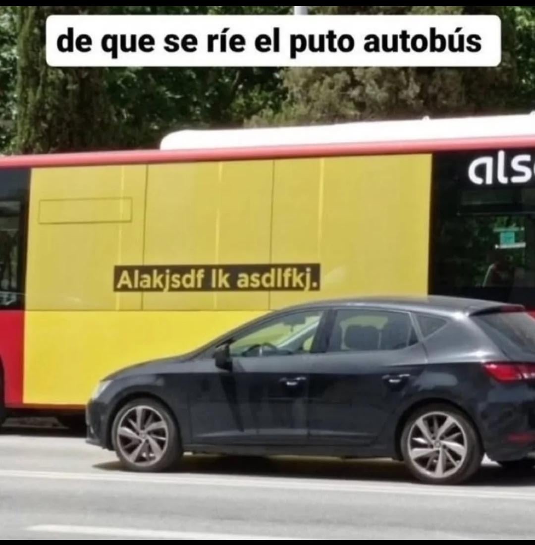 El bus de risas - meme