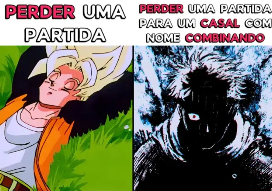 Time de casal - meme