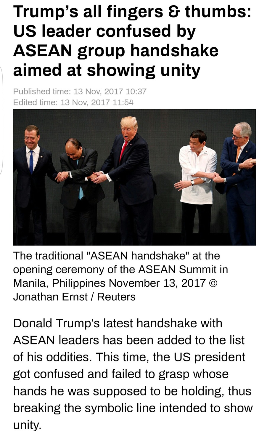 Can't get a handshake right smh - meme