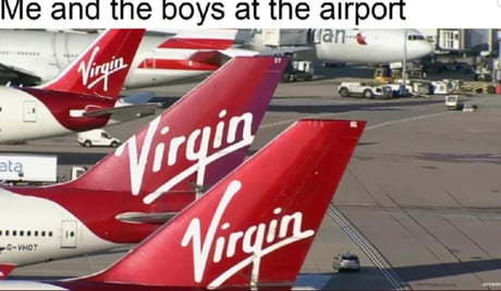 Virgin airlines - meme