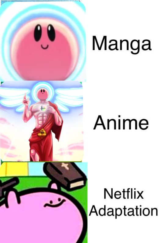 Adaptation Kirby - meme