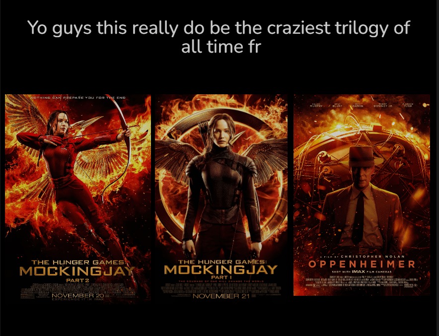Crazy trilogy - meme