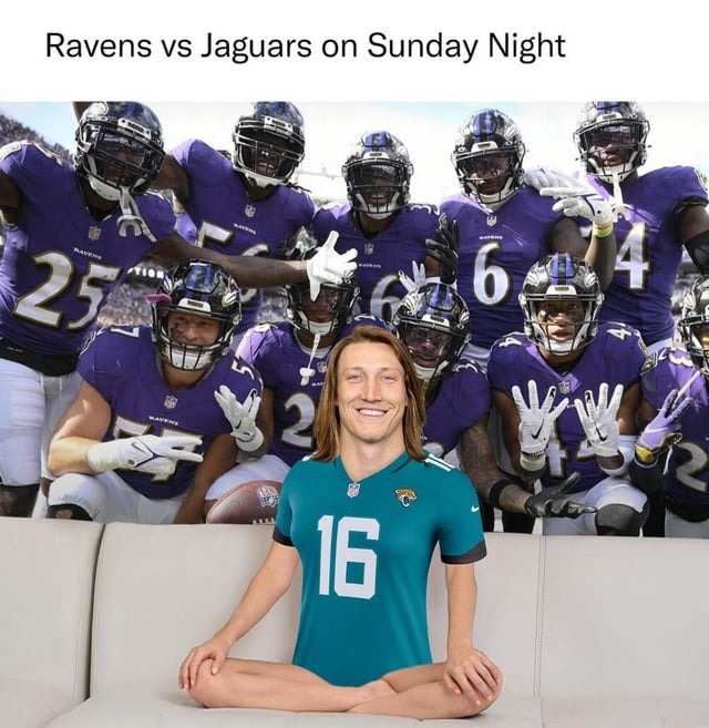Ravens vs Jaguars meme