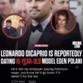 Dicaprio's new girlfriend