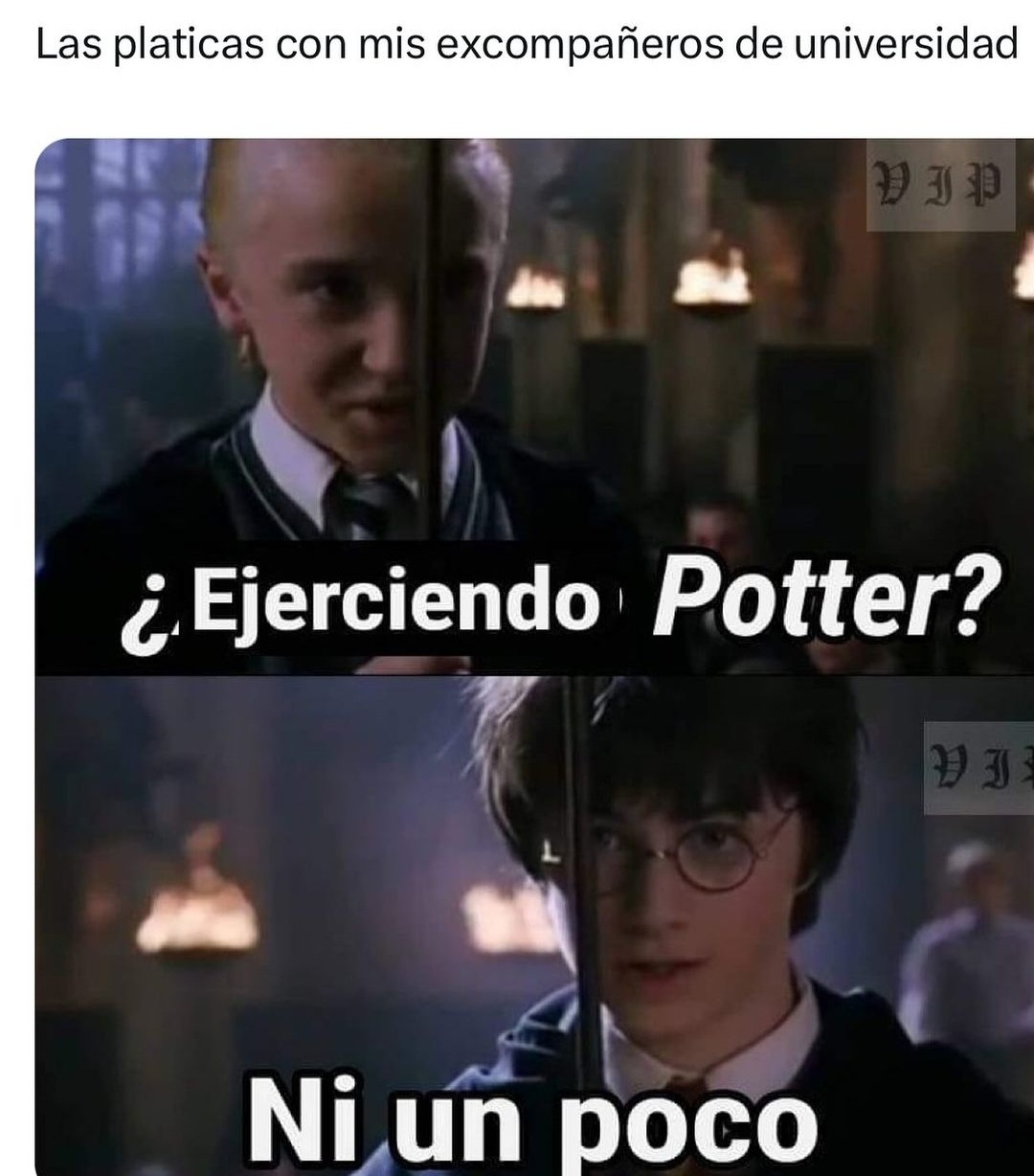 Ejerciendo Potter? - meme