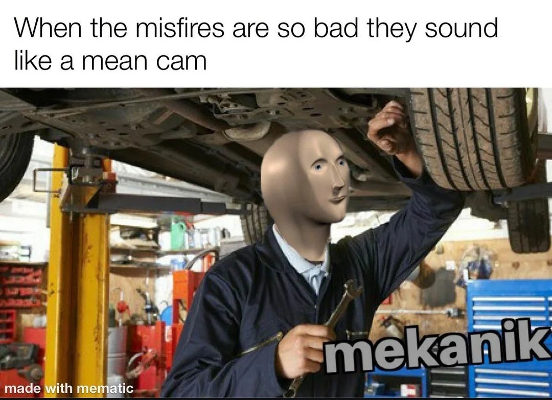 Haha, big cam go brrr - meme