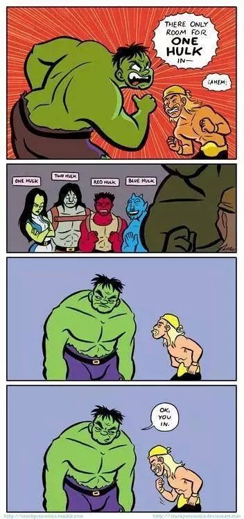 Favorite Hulk? - meme