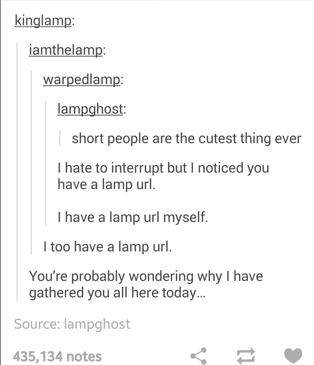 Get lampy with it - meme