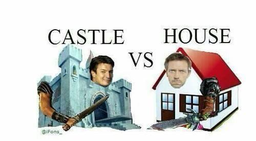 Castle et Dr.House - meme