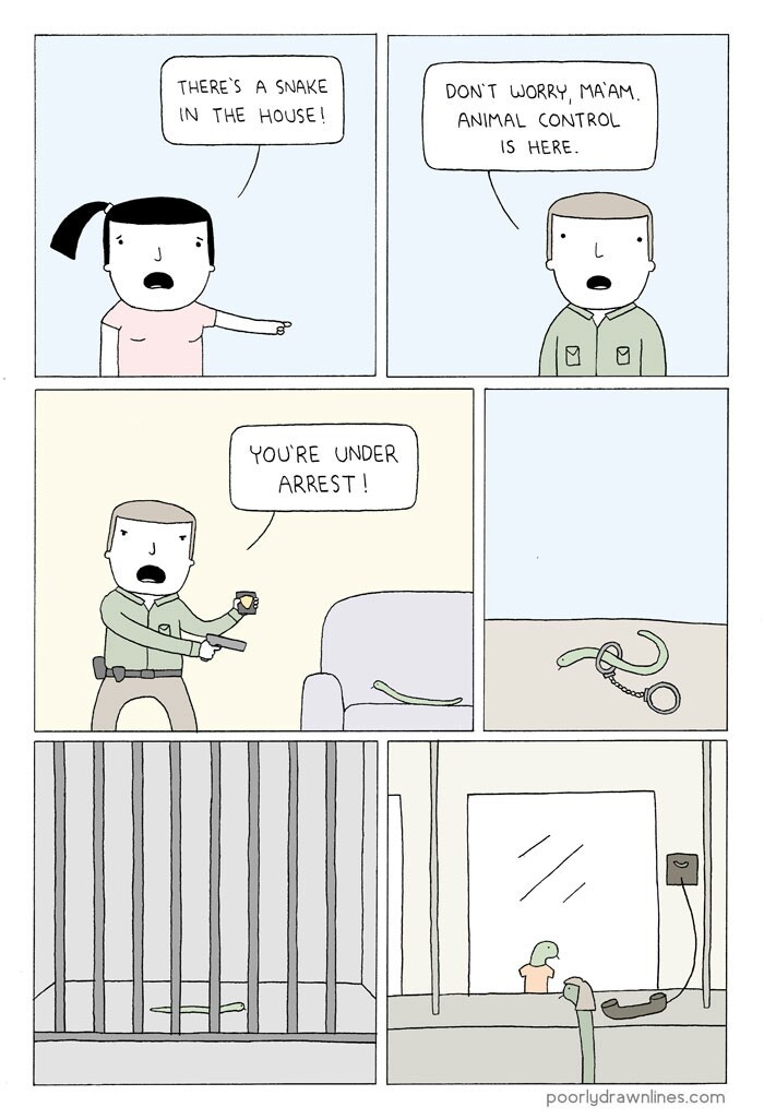 Slithery snake - meme