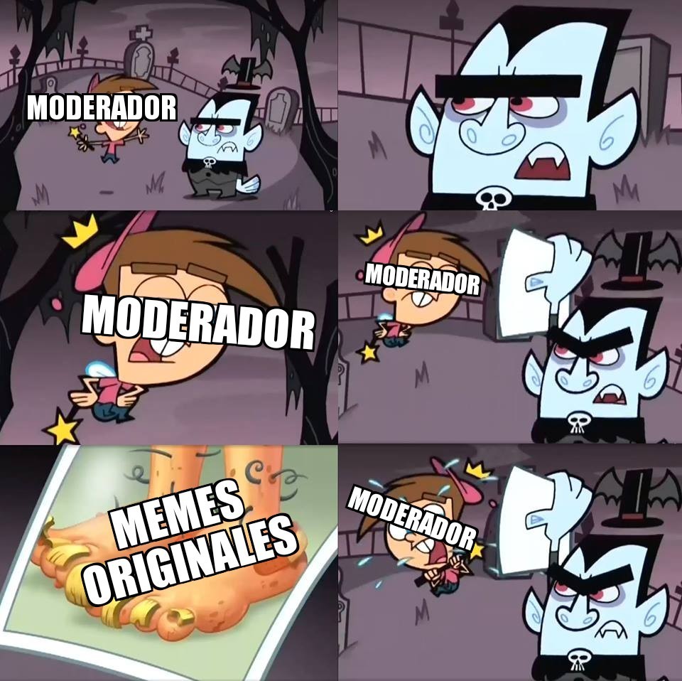 Moderador - meme