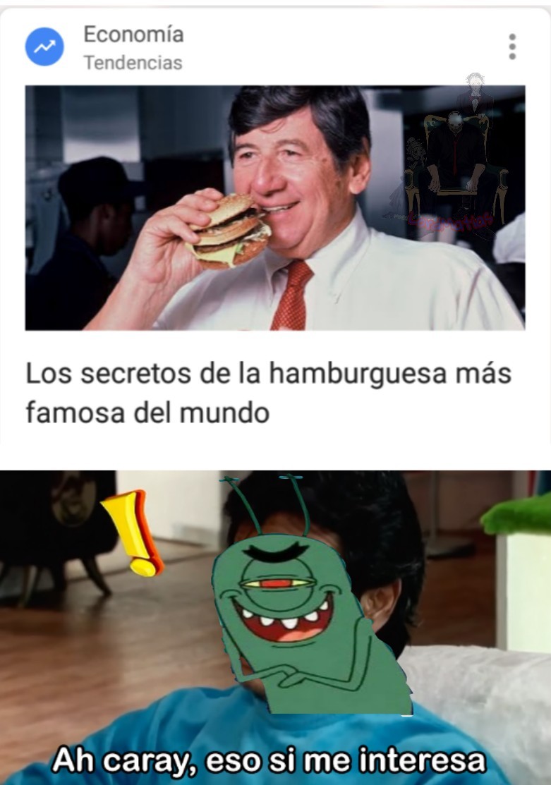 La cangreburger - meme