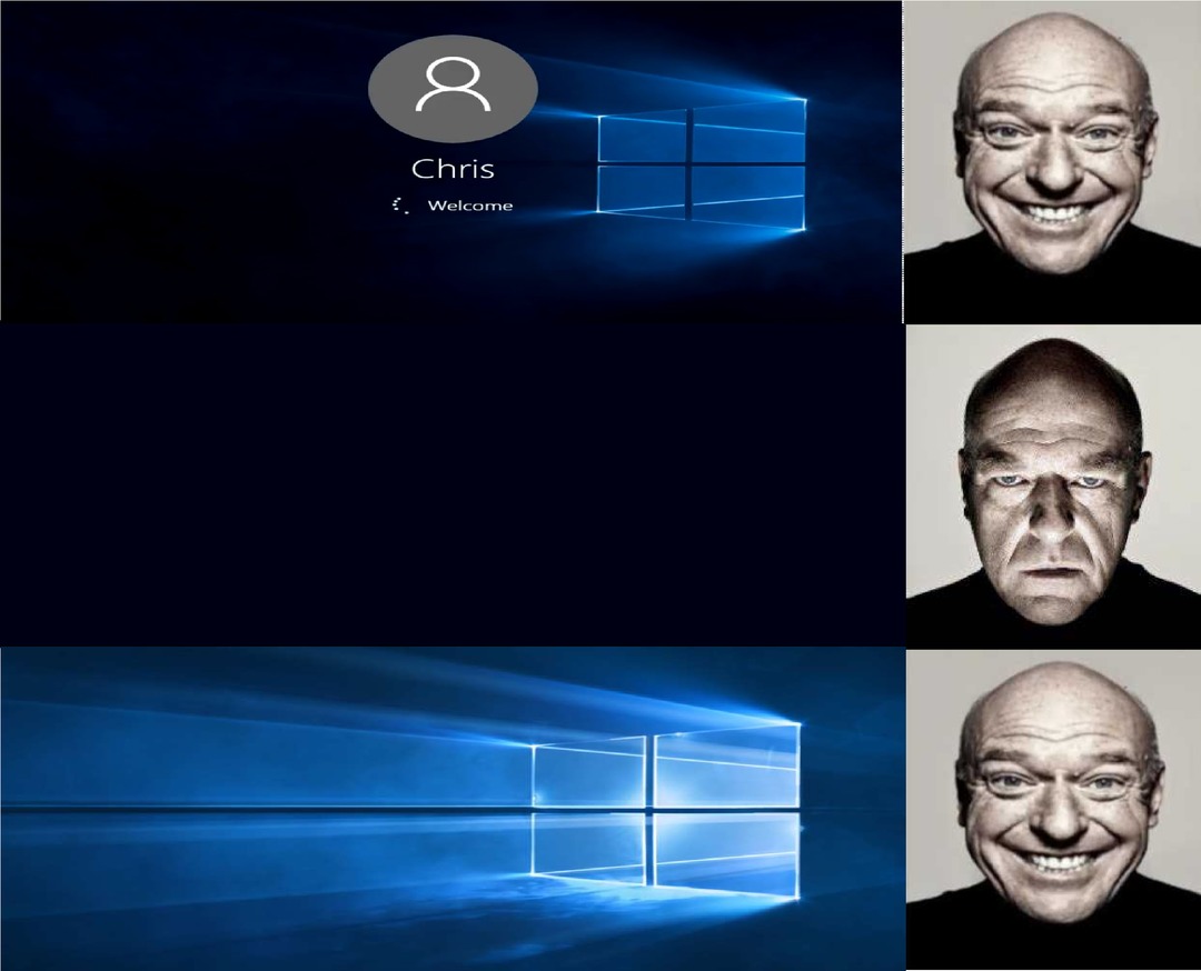 windows 10 - meme