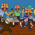 Meme del derbi Real Madrid - Atlético de madrid