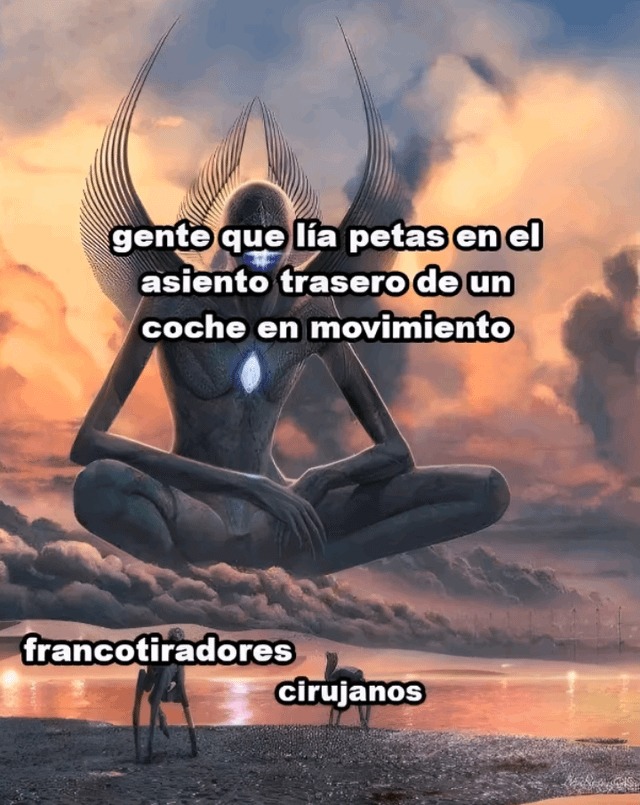 Liadores de petas pros - meme