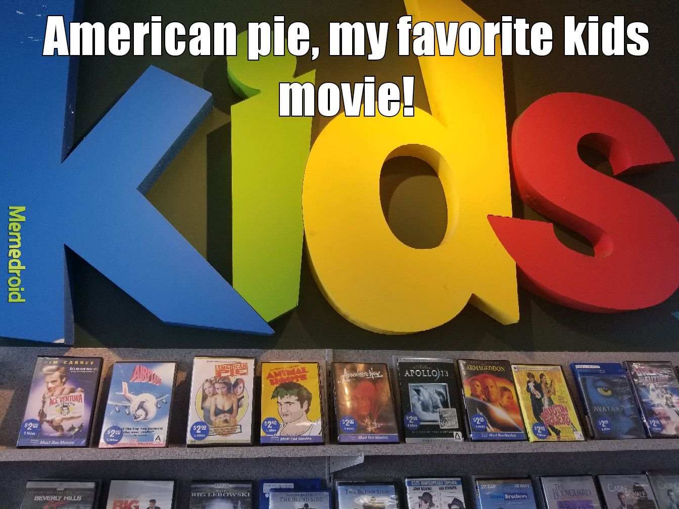 Found at my local video rental store - meme