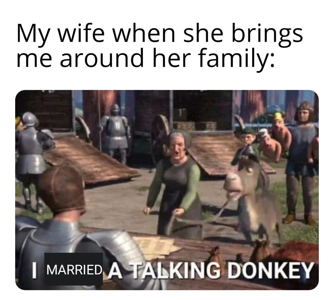 I love my wife - meme