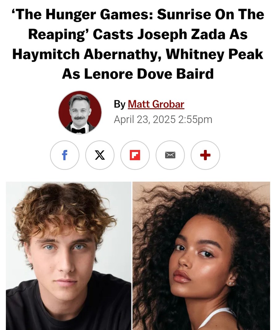 New Hunger Games cast just dropped, time to judge harshly - meme