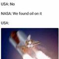 Oil on Mars