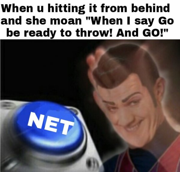 Now look at this net - meme