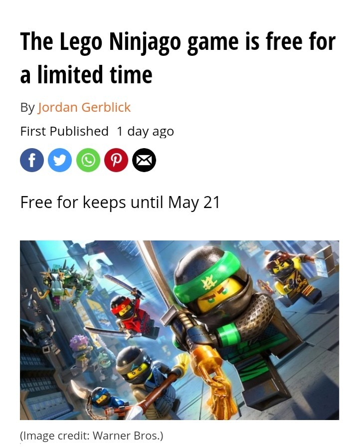 Hey mods let this pass everyone should know about the free game, until may 21st - meme