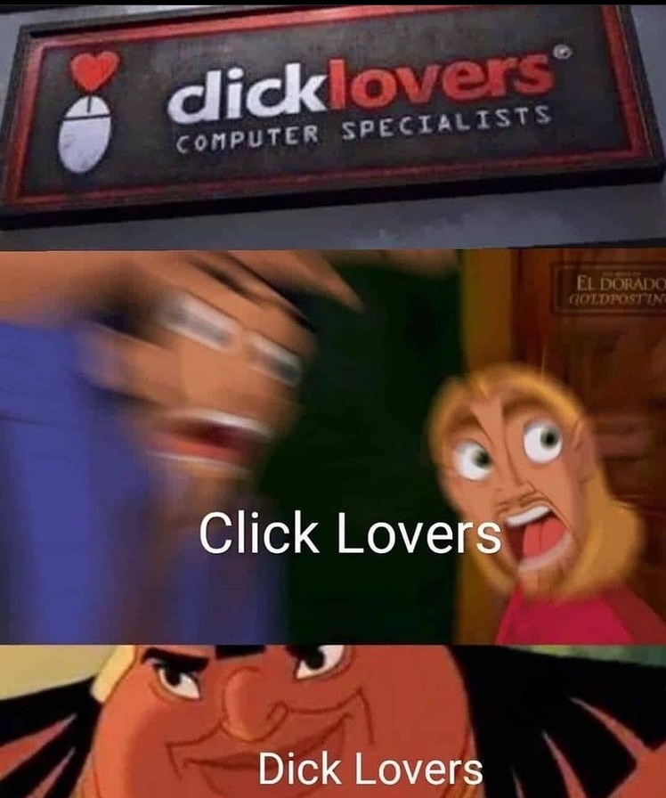 dick lovers - meme