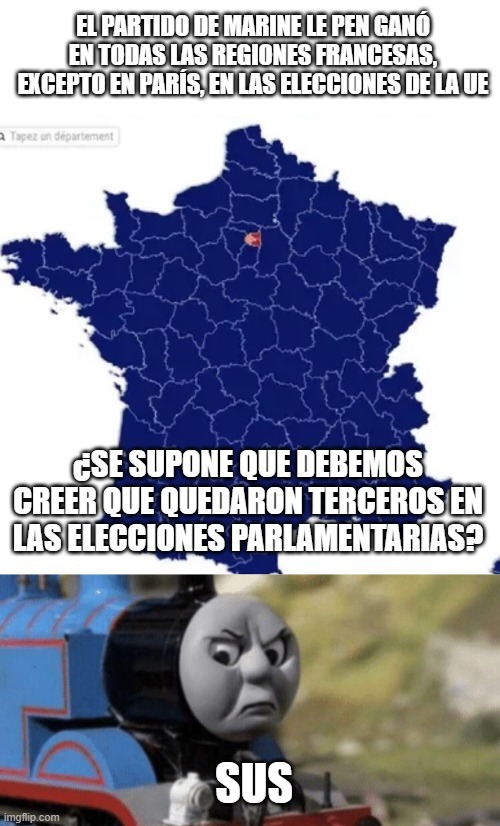 Partido de Le Pen en francia - meme