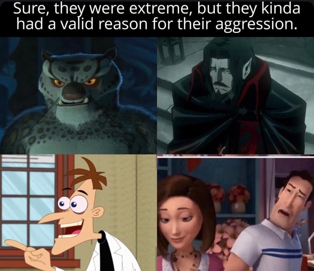 They were harsh but maybe felt they had to be - meme