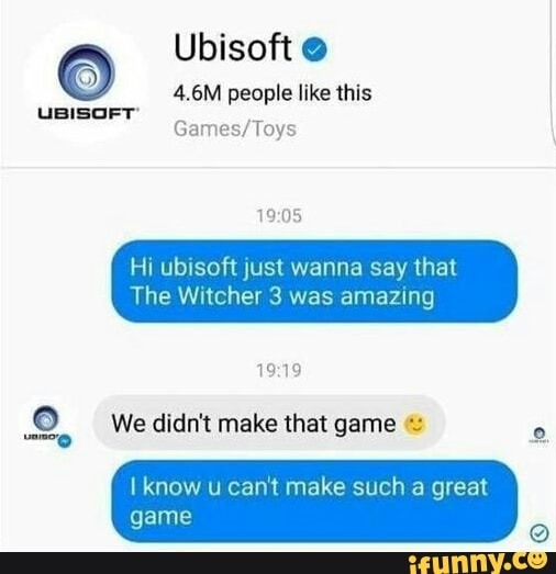 Ubisoft Gets Roasted - meme