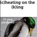 quacking sad
