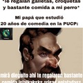 La PUCP es una universidad del Peru, pero obviamente no enseñan comedia, es un meme. Ah, por cierto, me llamo Diego