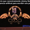 Jimmy Neutron uso una Inteligencia Artificial para escribir una pelicula
