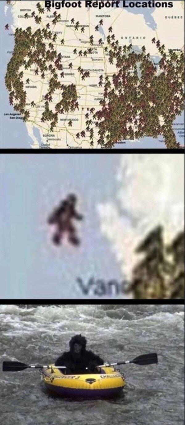 Bigfoot - meme