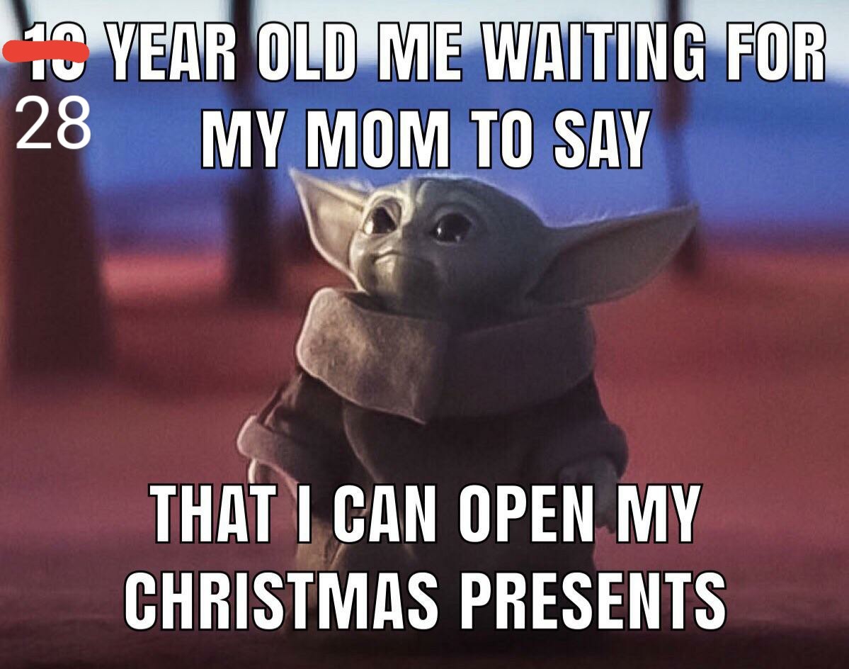 When you stay with your family for Christmas - meme