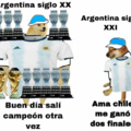 Traeme la copa Messi, traeme la copa me