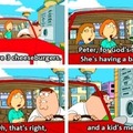 Peter got his priorities straight!!